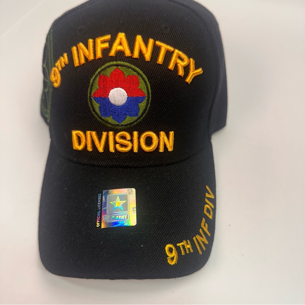 9th Infantry Division Mens Cap - Black